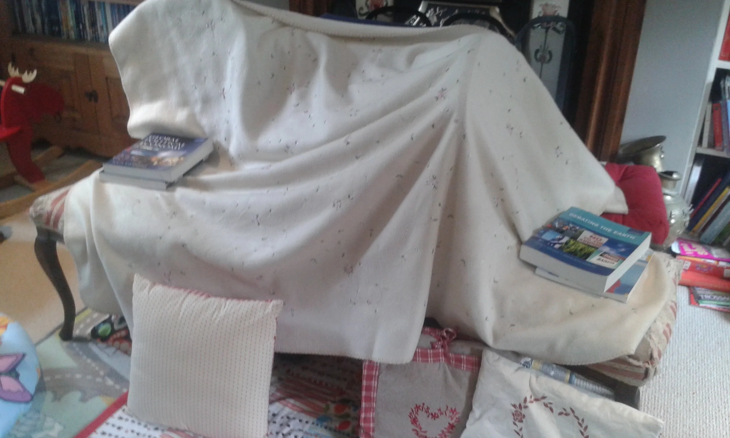 Never underestimate what a few cushions and some blankets can create