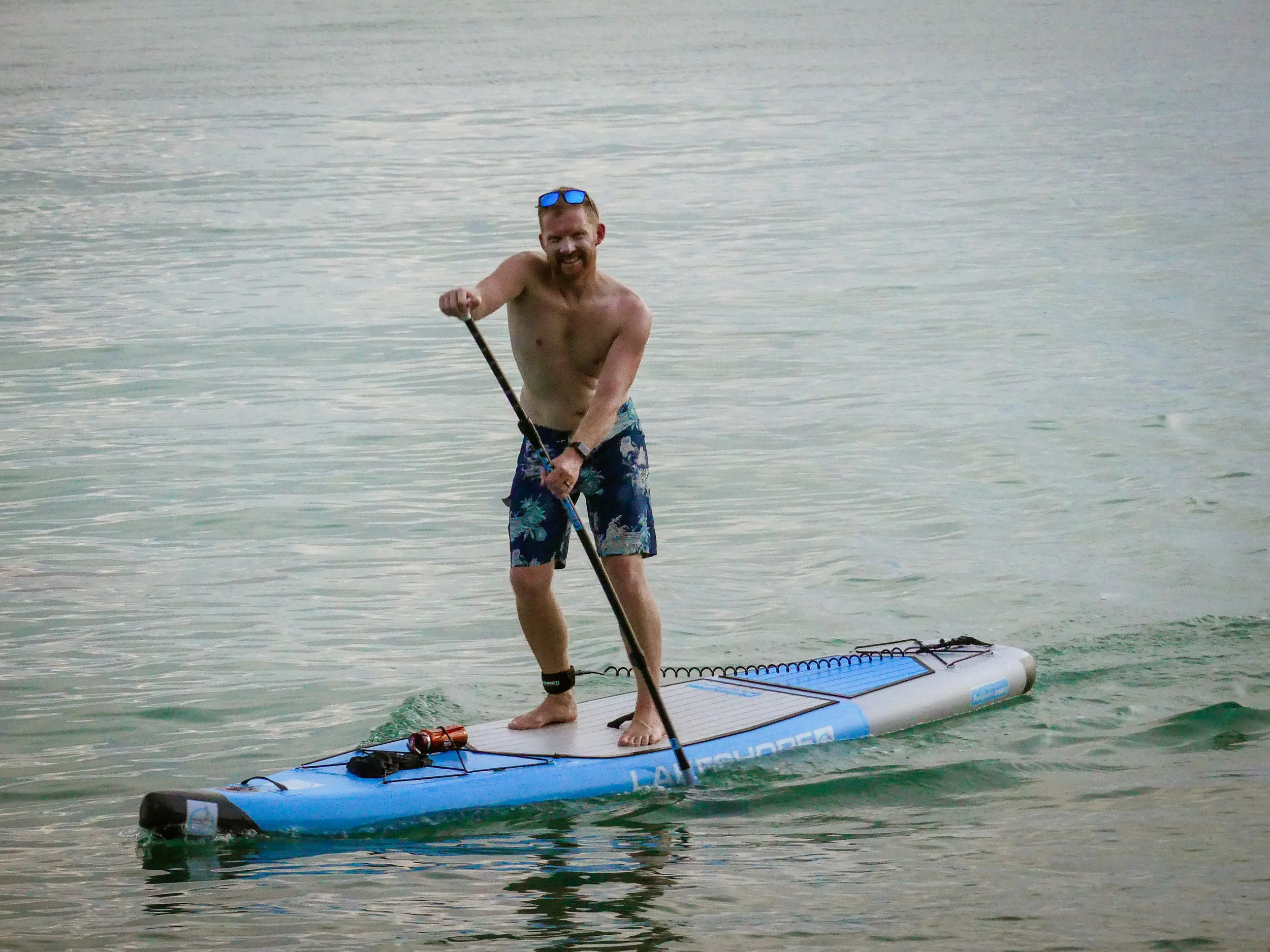 Paddling off Zen Beach, Koh Pha Ngan