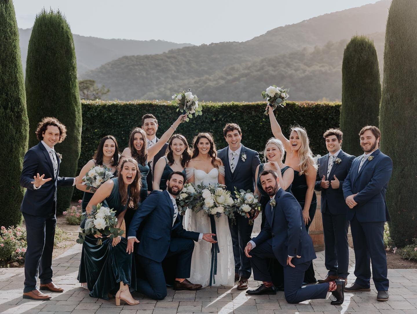 Loving this fun wedding party shot from Anne and Connor's beautiful Carmel Valley wedding last fall. I always recommend some off the cuff shots in addition to formals, really sets the tone for the celebration ahead!
.
.
.
Photography: @kassandrathoms
