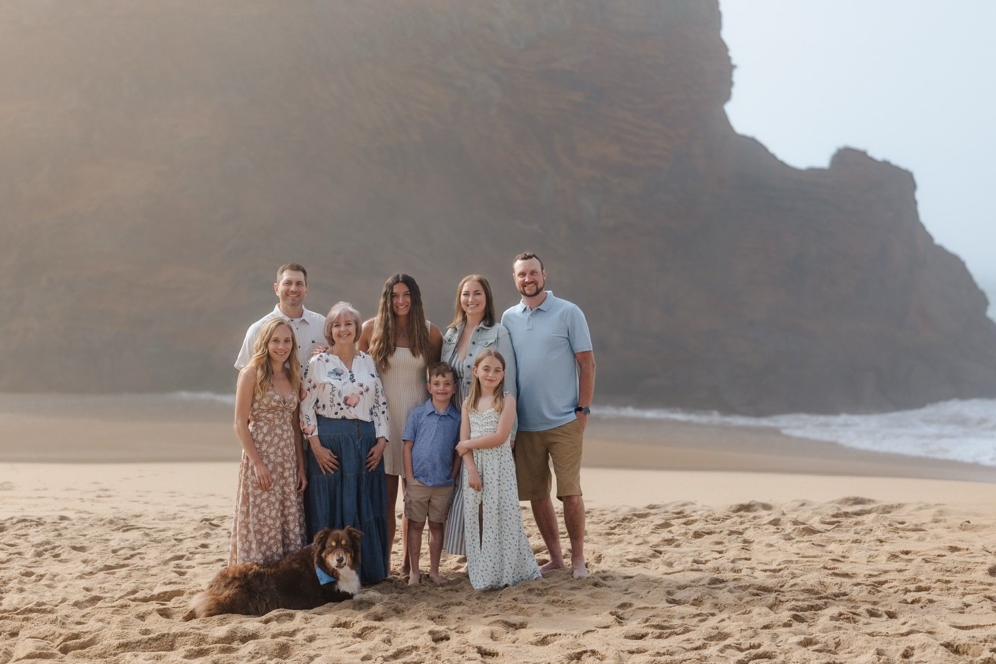 There is nothing cooler than getting to do professional photos for a big family for the first time! I love to discover each unique personality and character. I love getting to see the whole family bond together. And their sweet little boy just loved 