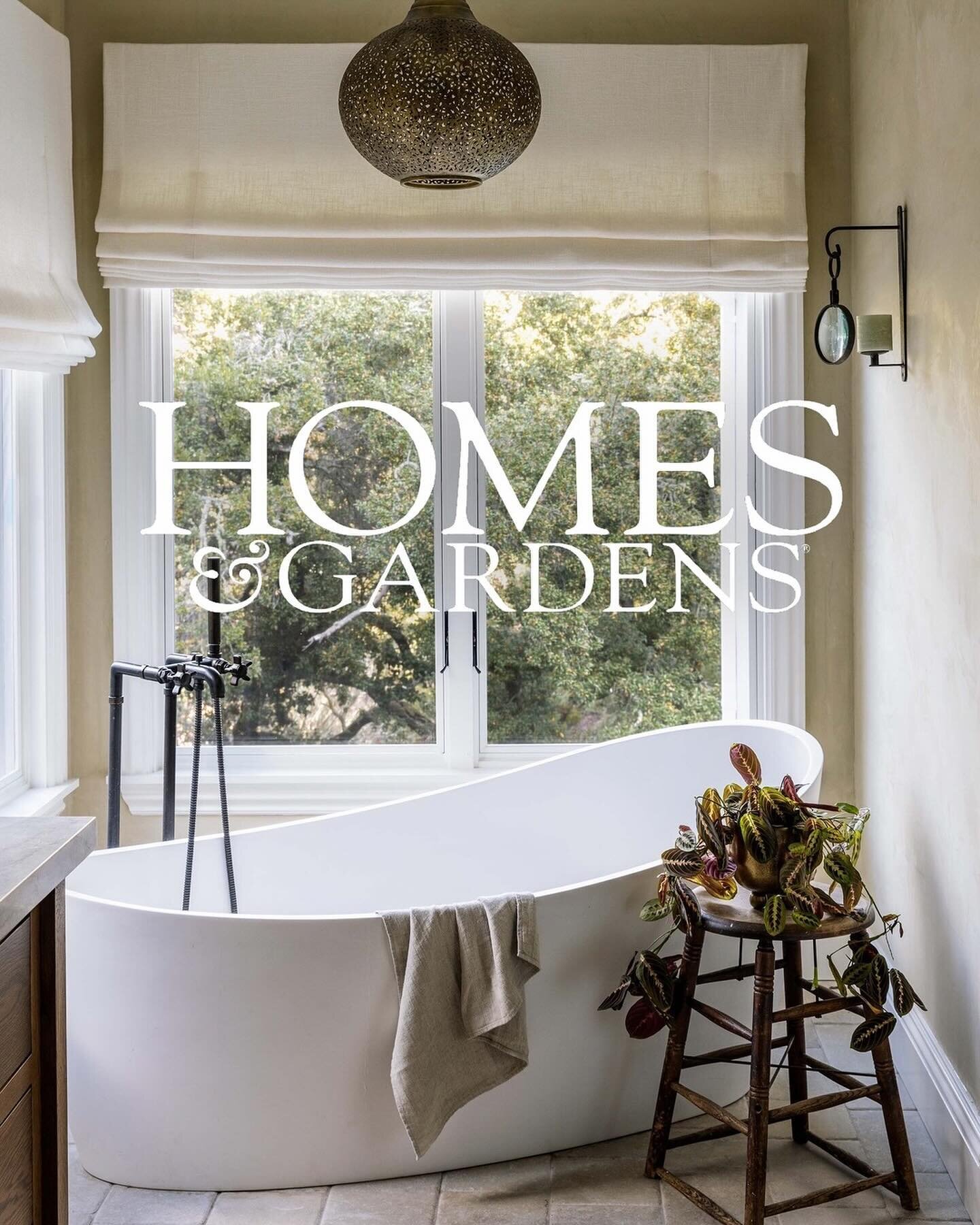 Thank you @homesandgardensofficial for including us in your recent bathrooms feature! Creating spaces that feel warm and inviting is a core part of our design philosophy, so this was an especially meaningful piece to be featured in. 

This is the pri