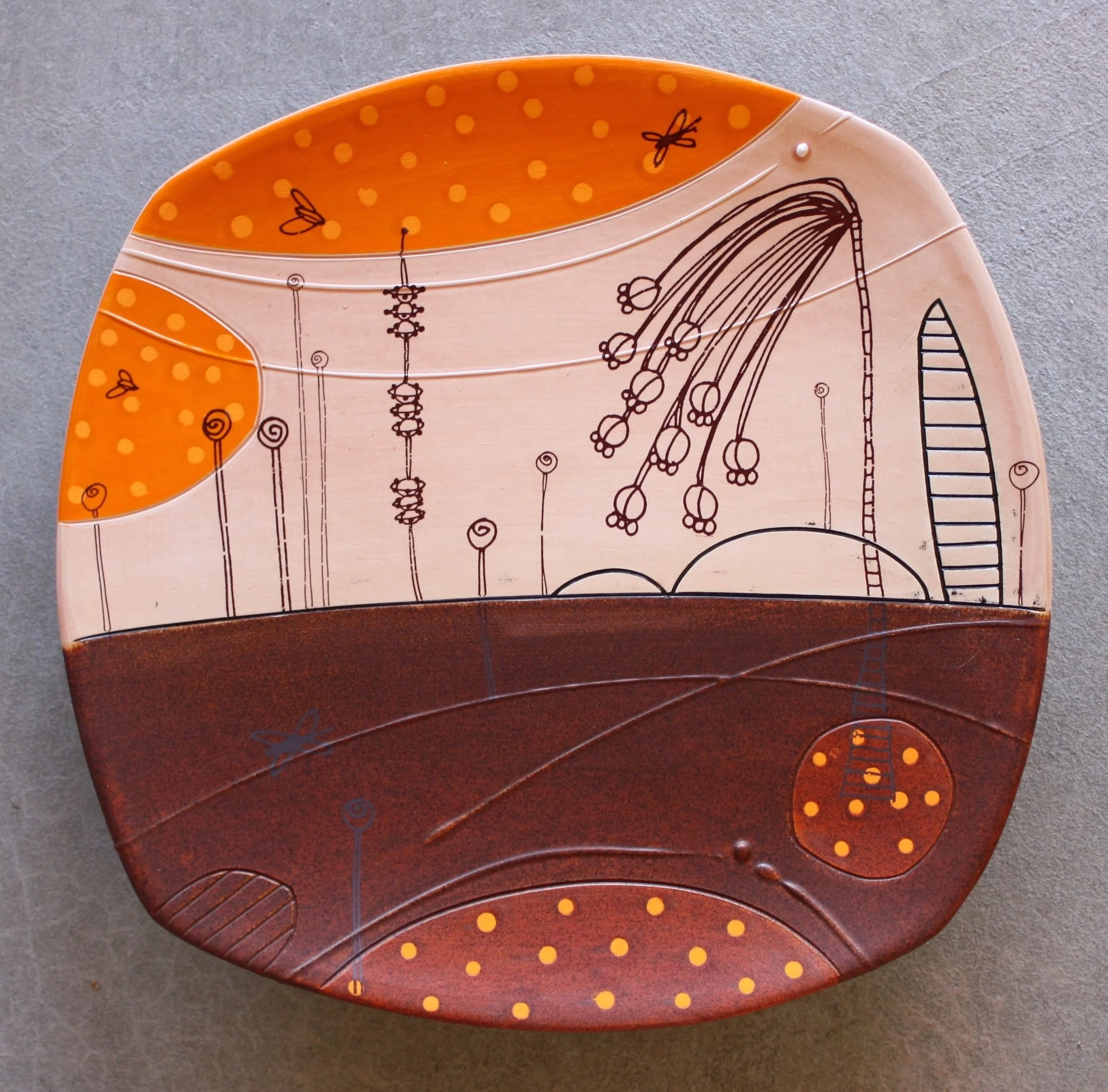 Large Deco Plate 4
