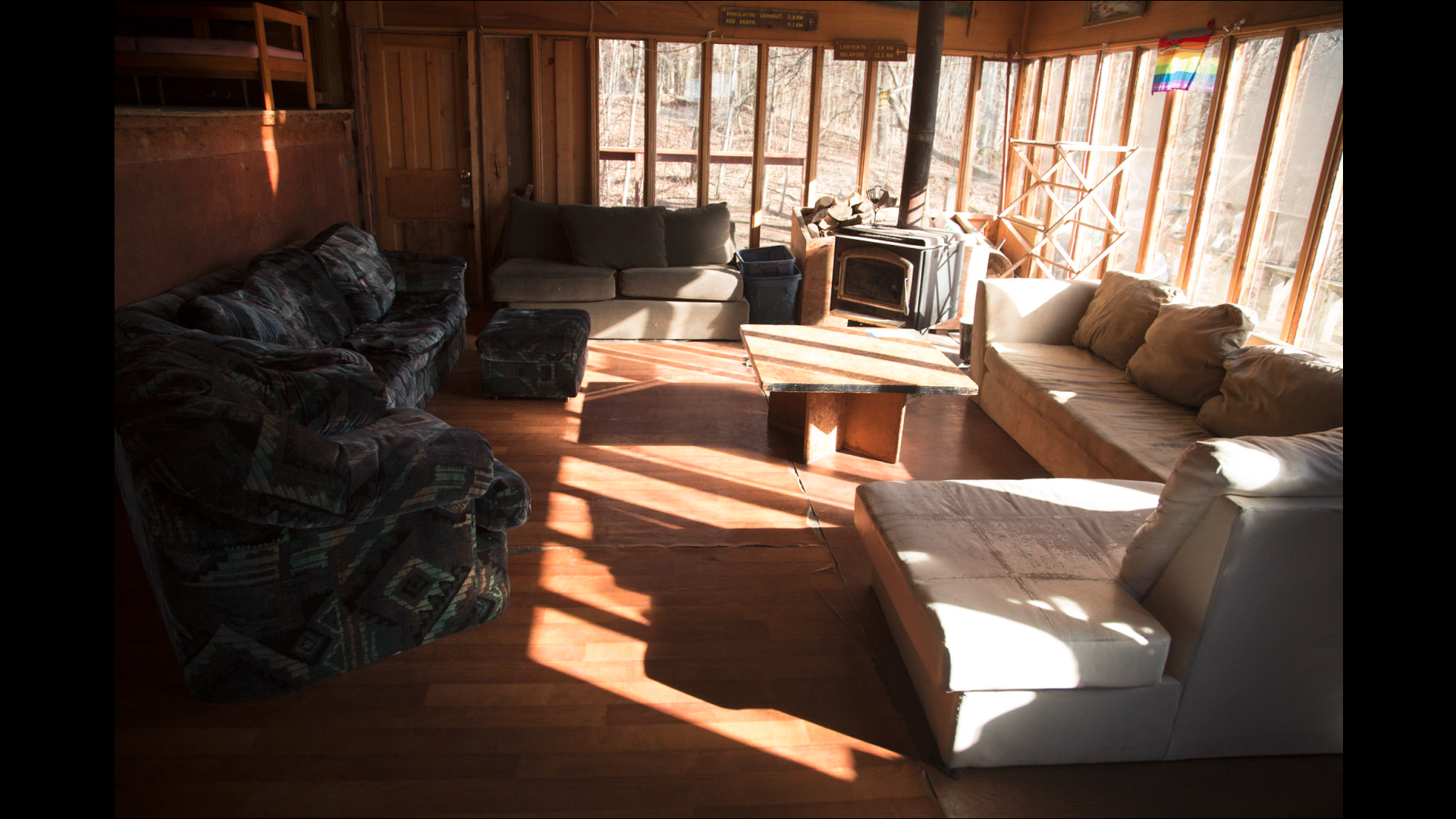 Interior of our Cabin
