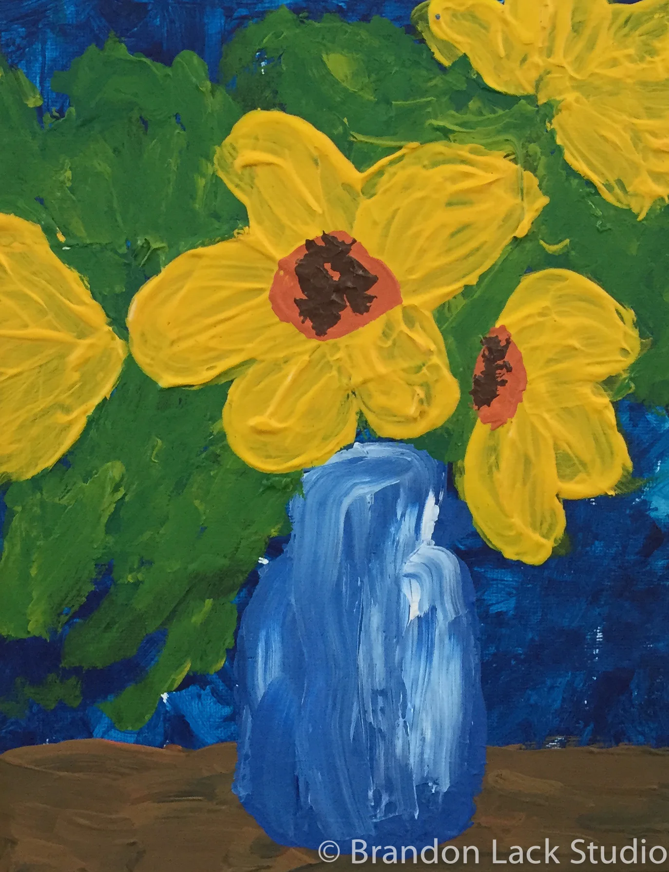 Four Flowers 1, January 2015.