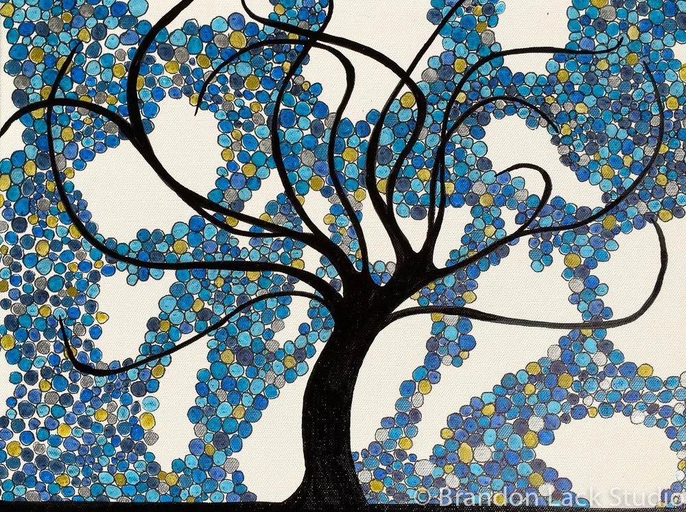 Hanukkah tiny bubbles