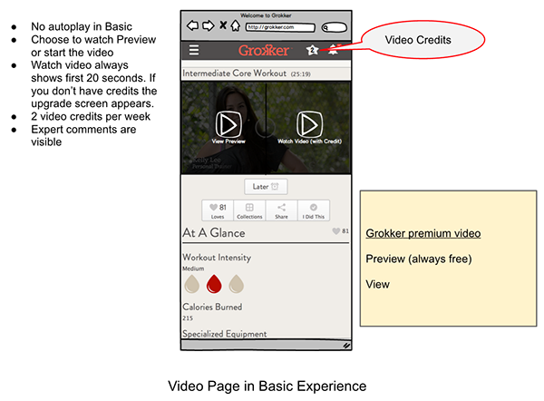 Balsamiq sketches&nbsp;from Product Management