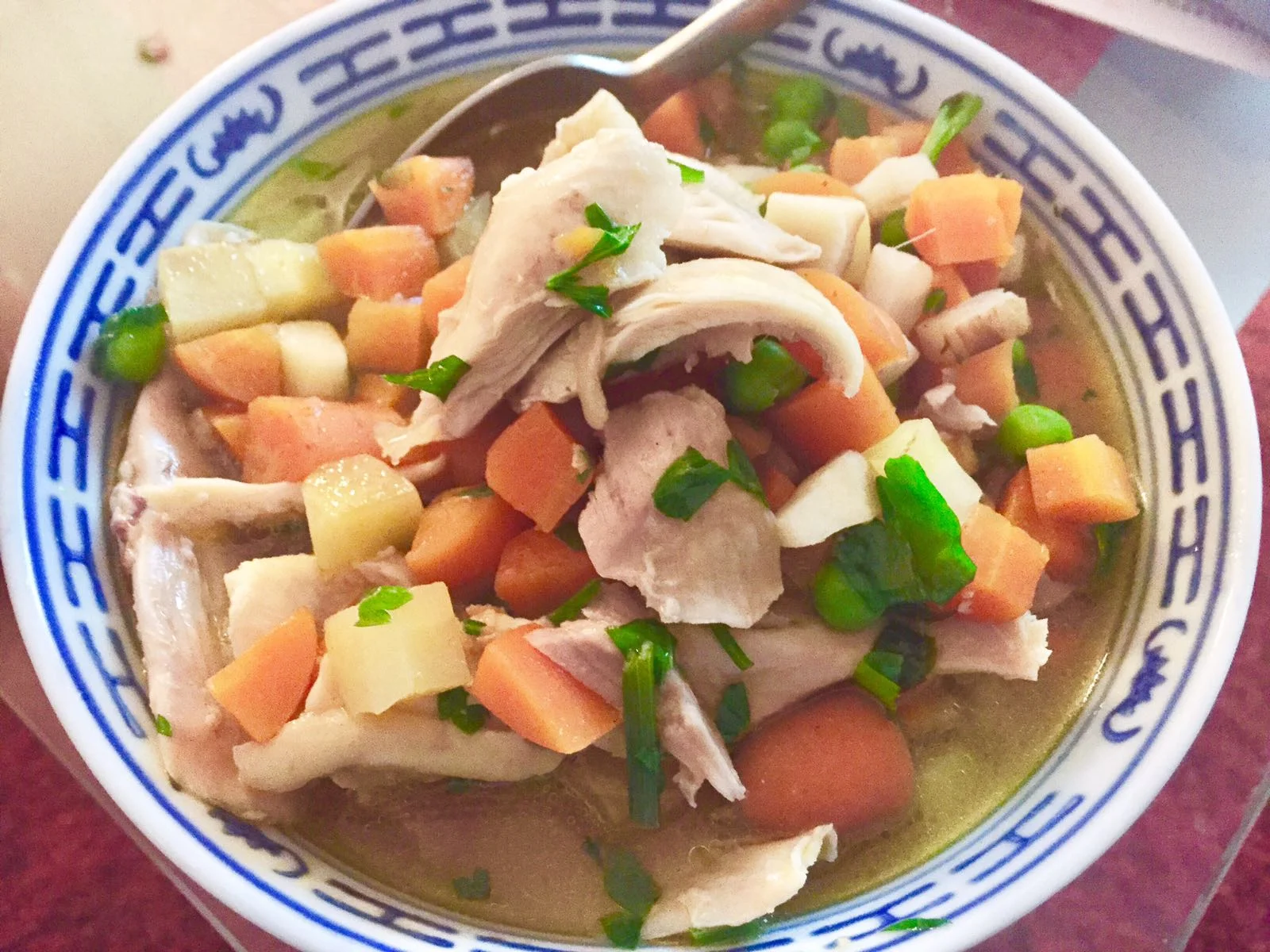 "FIGHT THE FLU" CHICKEN SOUP