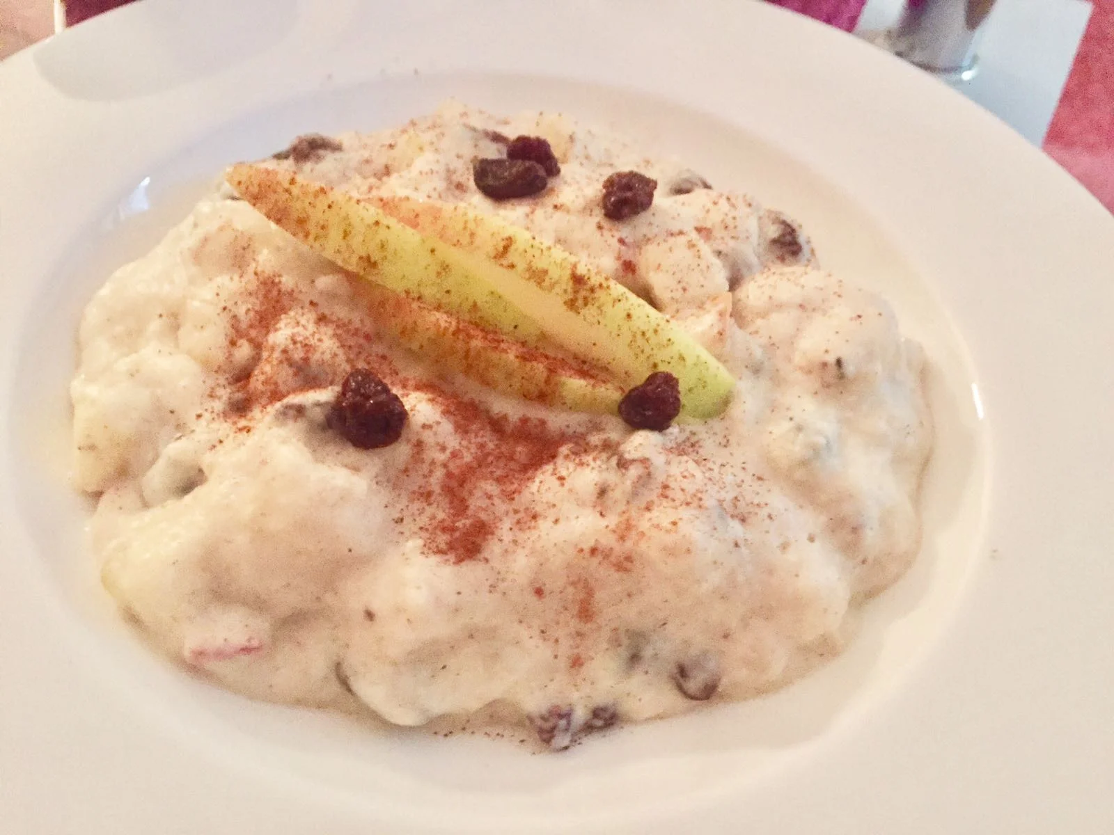 Breakfast of the week: Millet Porridge with Apples and Cinnamon
