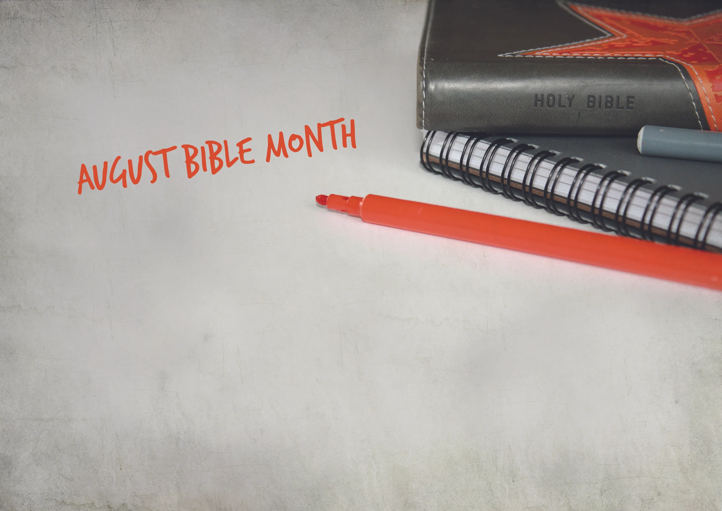 August Bible Month: Mini Bible School