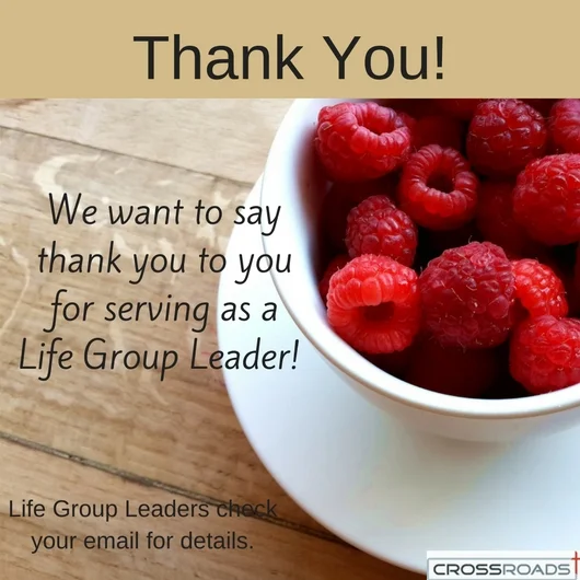 Life Group Leaders Meeting