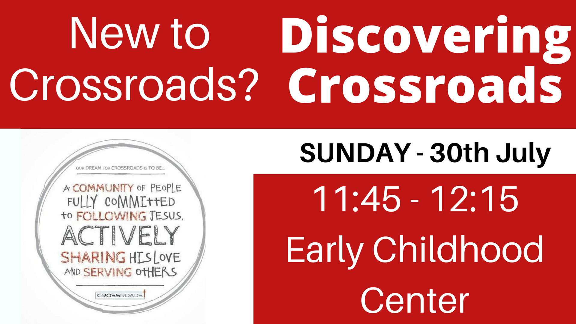 Discovering Crossroads