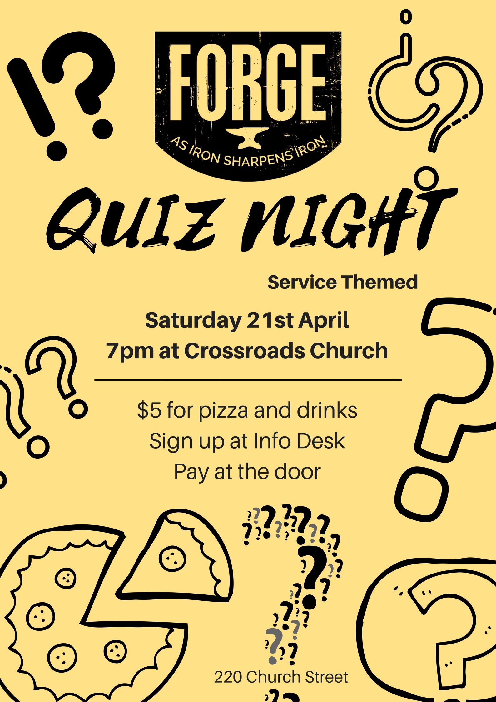 FORGE QUIZ NIGHT