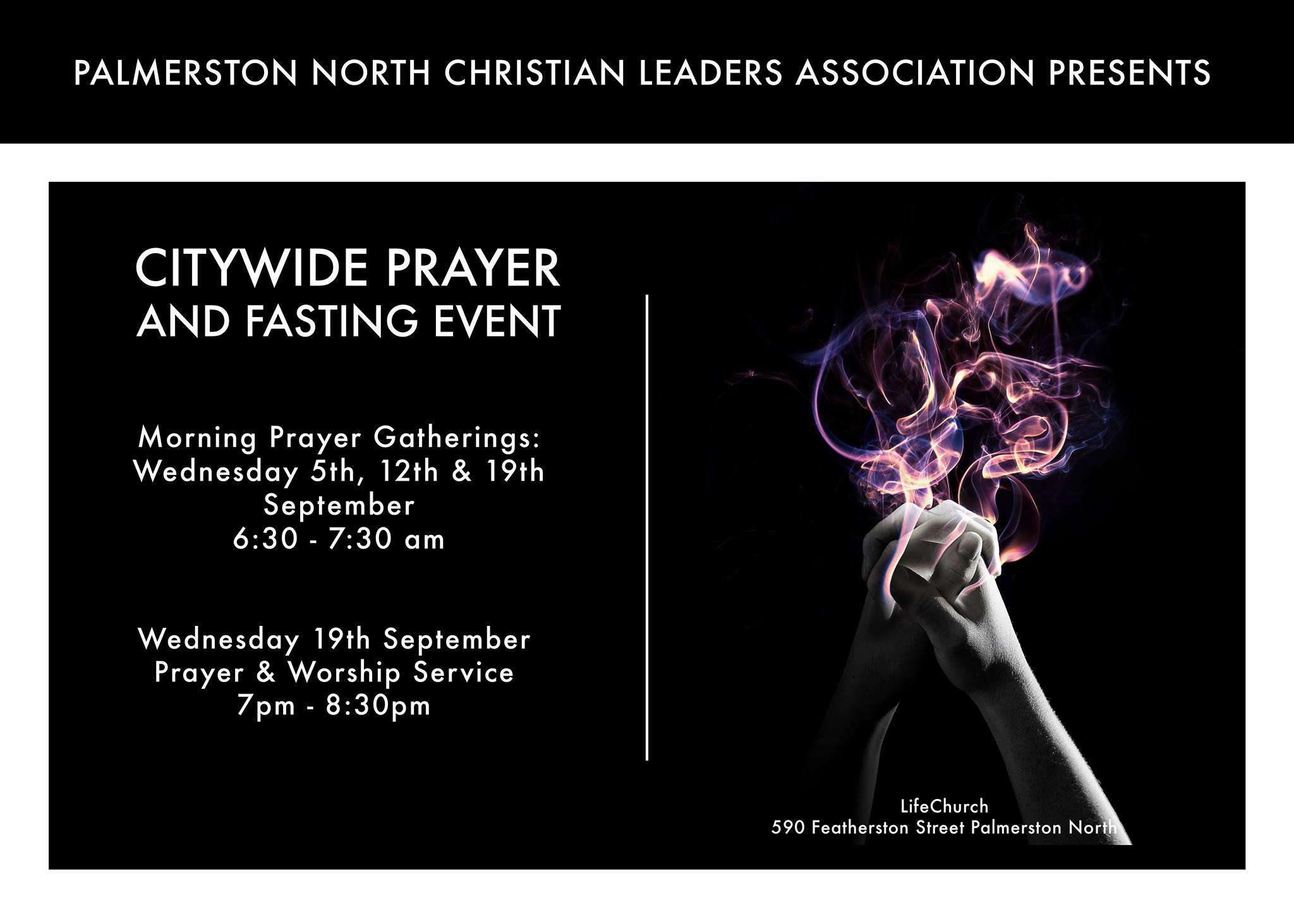 CITYWIDE PRAYER and FASTING EVENT
