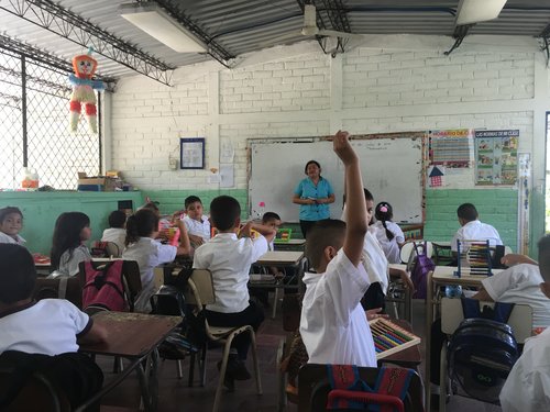 Magdalena teaches math to elementary students and English to junior high and high school students. Our team is equipping her through conferences and a publication in Spanish with practical tools to better serve students and their families. (Photo and caption via Global Outreach Developments International.)
