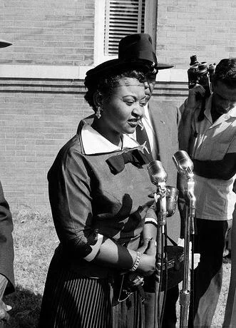Emmett Till’s mother, Mamie Till-Mobley