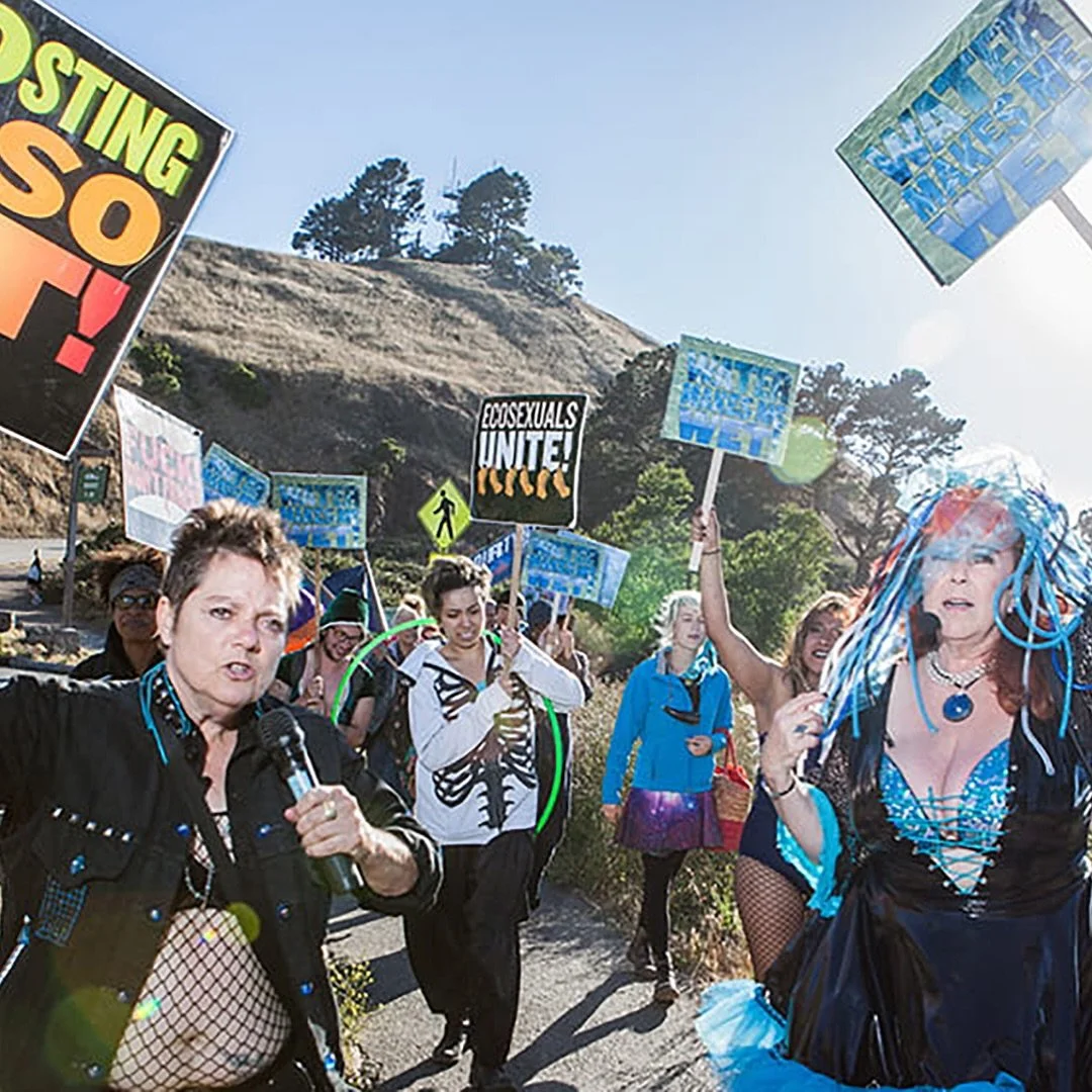 Join The Lab &amp; Cushion Works next Friday for An Ecosexual Walking Tour In Search of the Elusive Boobie Bird, with your tour guides Beth Stephens and environmental activist Amanda Starbuck and a guest appearance by Annie Sprinkle!

An Ecosexual Wa