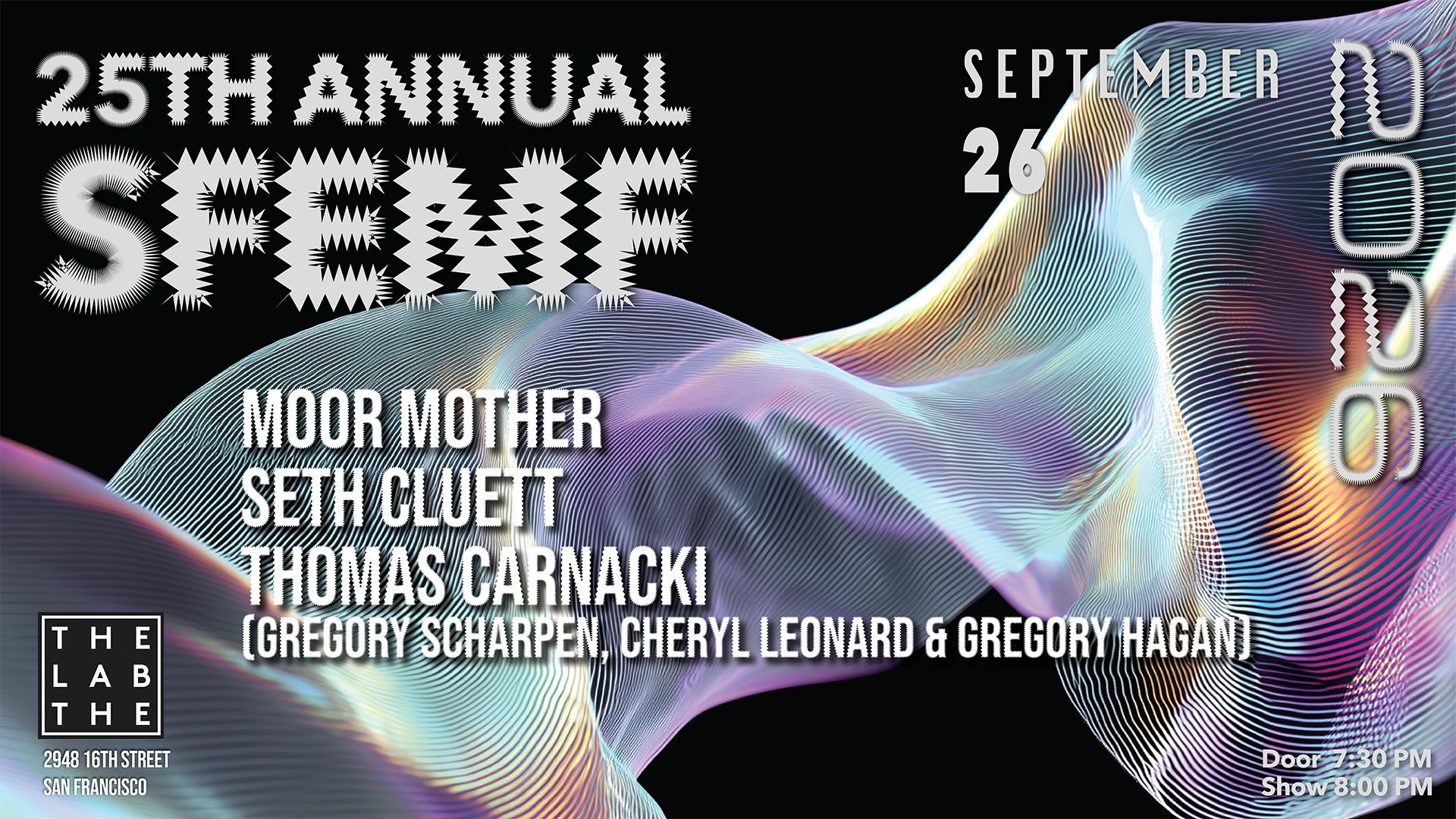 San Francisco Electronic Music Festival Night 3: Moor Mother, Seth Cluett, Thomas Carnacki