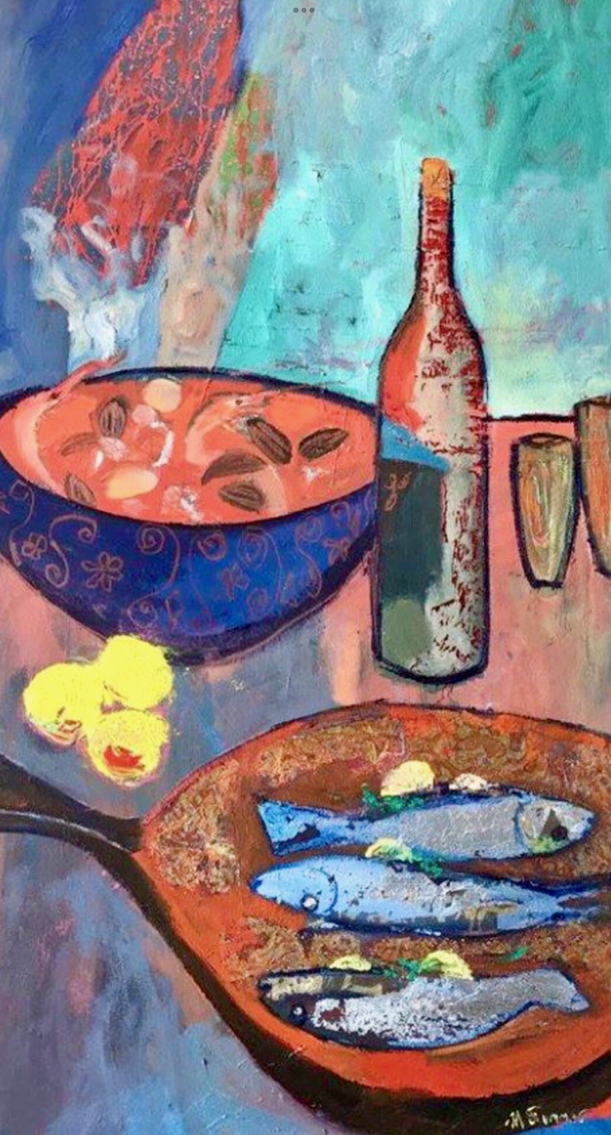 Bouillabaisse
2015
48 x 24