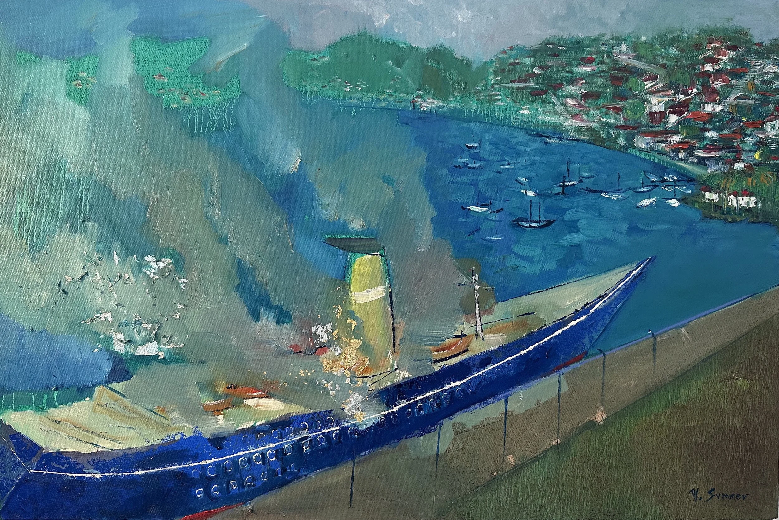 The Angelina Lauro Fire
2023
24x36