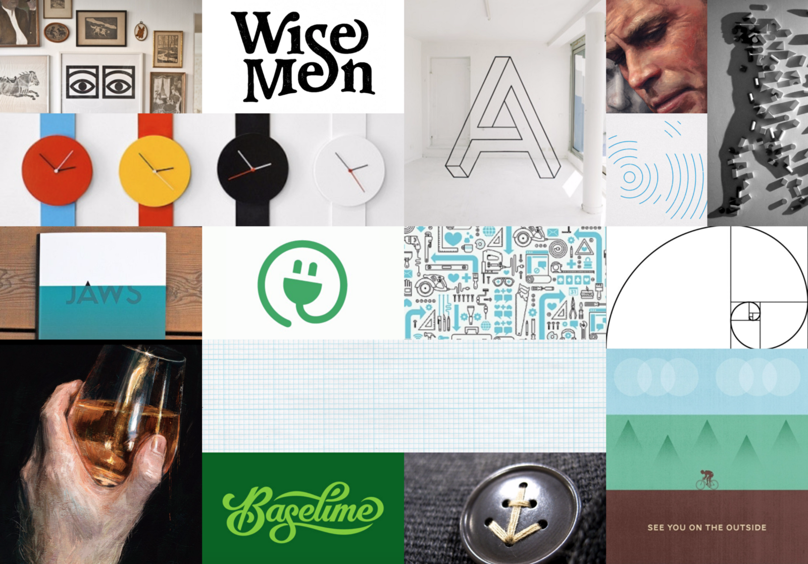 Moodboard for Parachin Design Studios