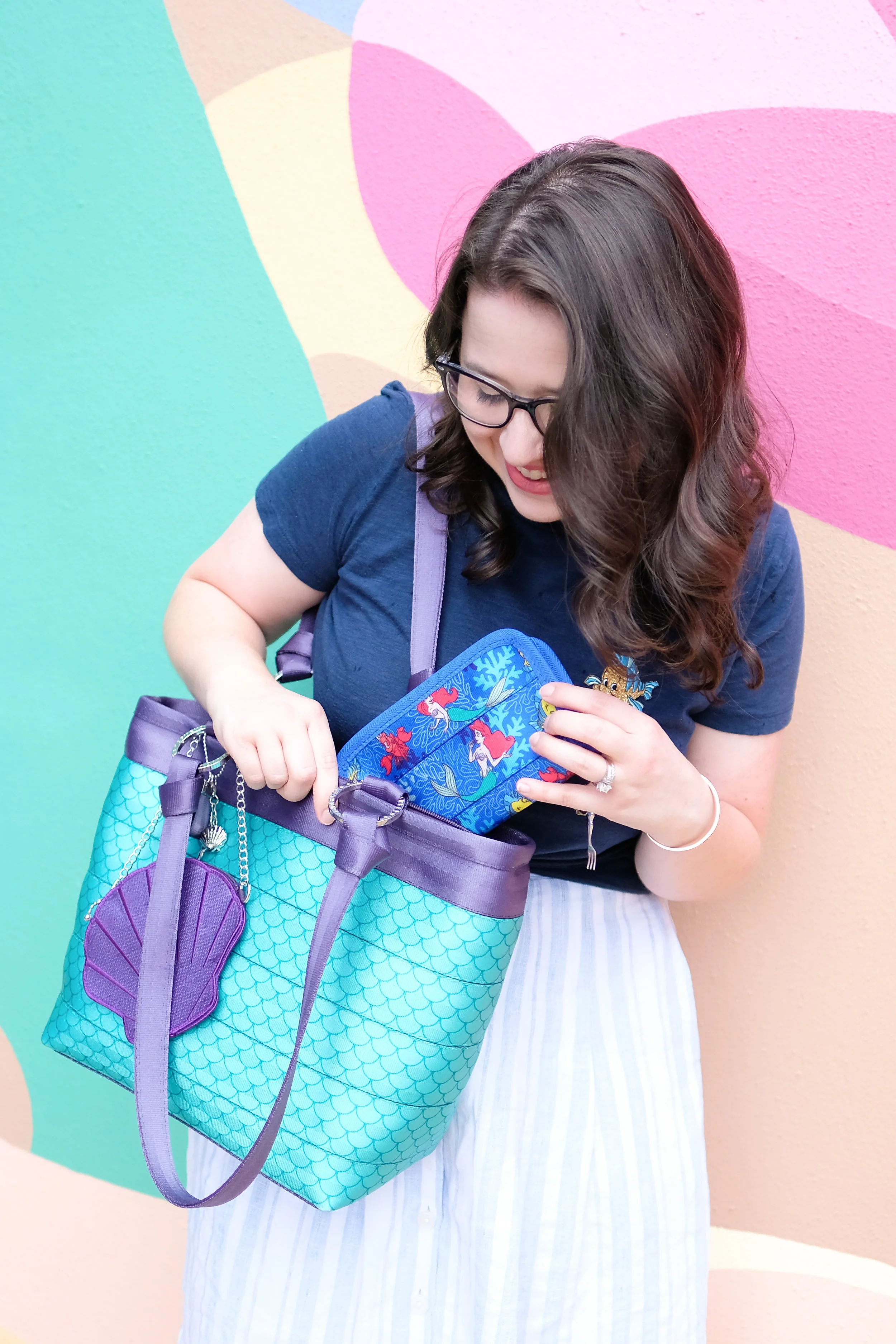 little mermaid harvey bag