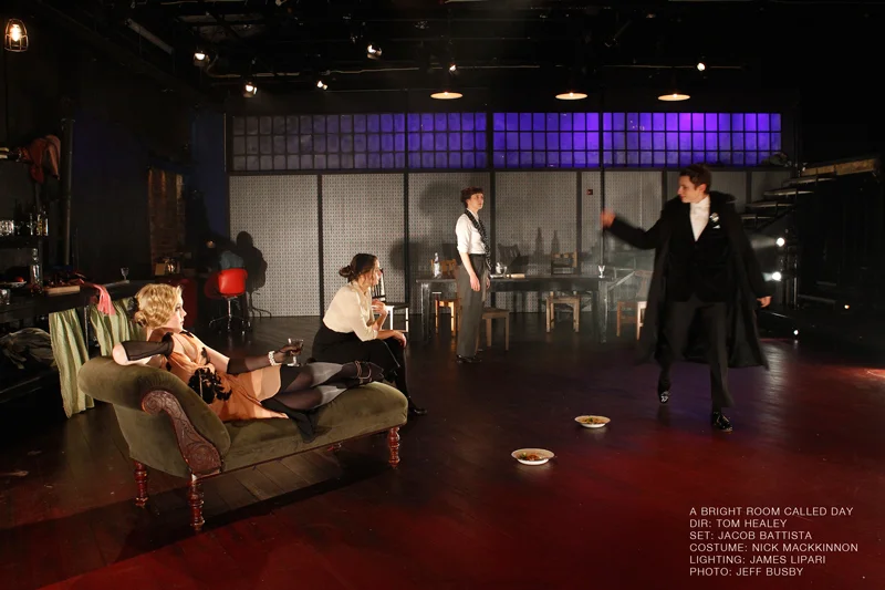 Presented by Victorian College of the Arts Company 2012 Acting and Production Students Dir - Tom Healey Set - Jacob Battista Costume - Nick MacKinnon Photo - Jeff Busby