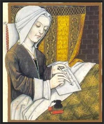 Mechtild of Madgeburg. Public Domain Image.