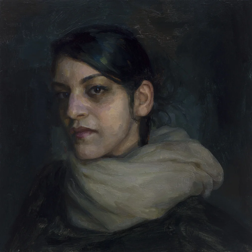 Pressure Makes Diamonds, Oil on Dibond, 12x12", 2018