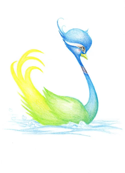 Little Bird Floating