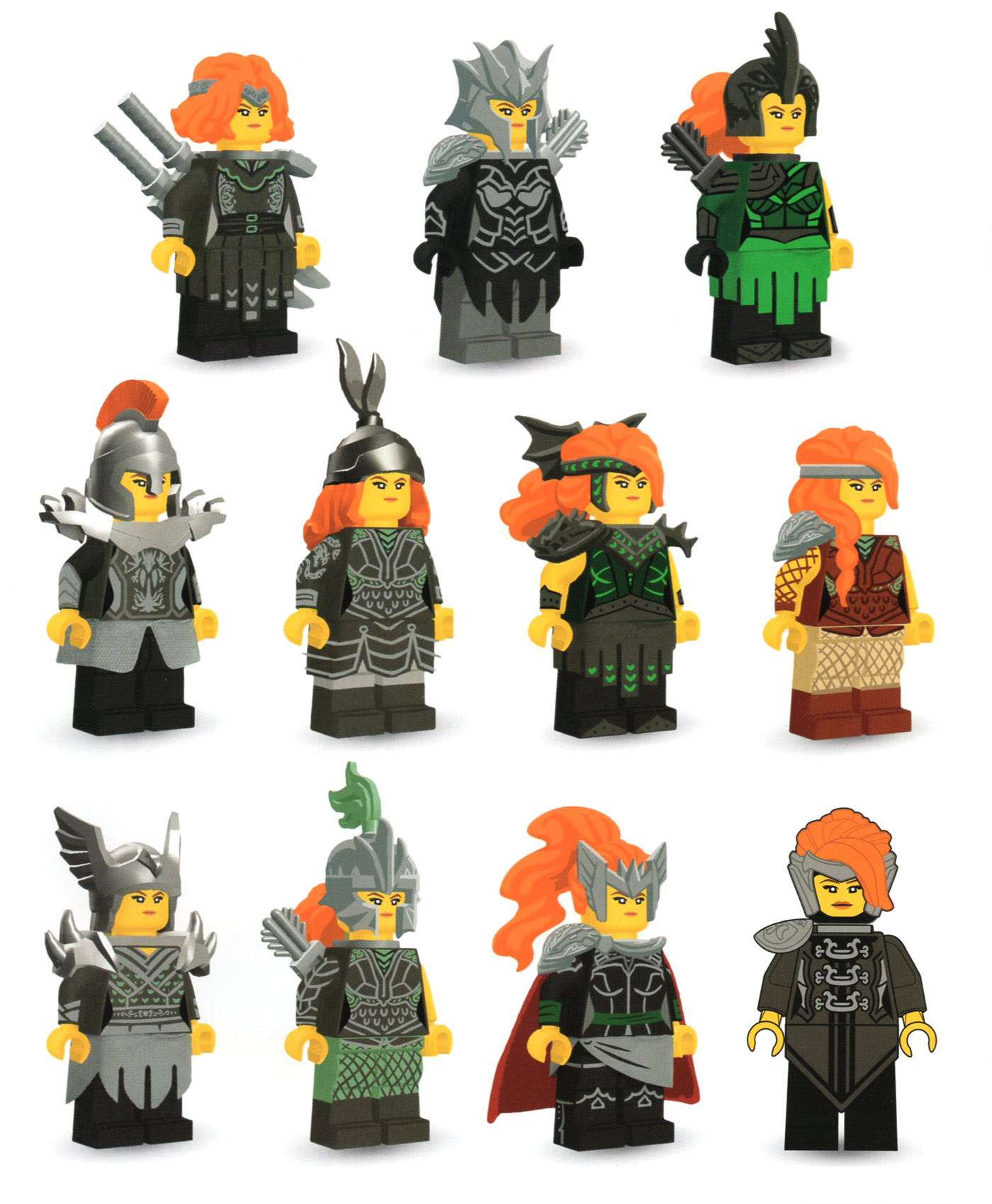 Character Design - Lady Iron Dragon