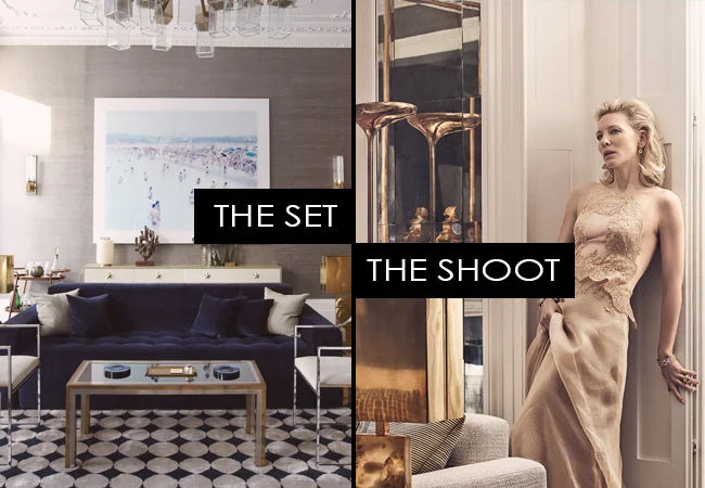 The Set, The Shoot: Cate Blanchett for Vogue