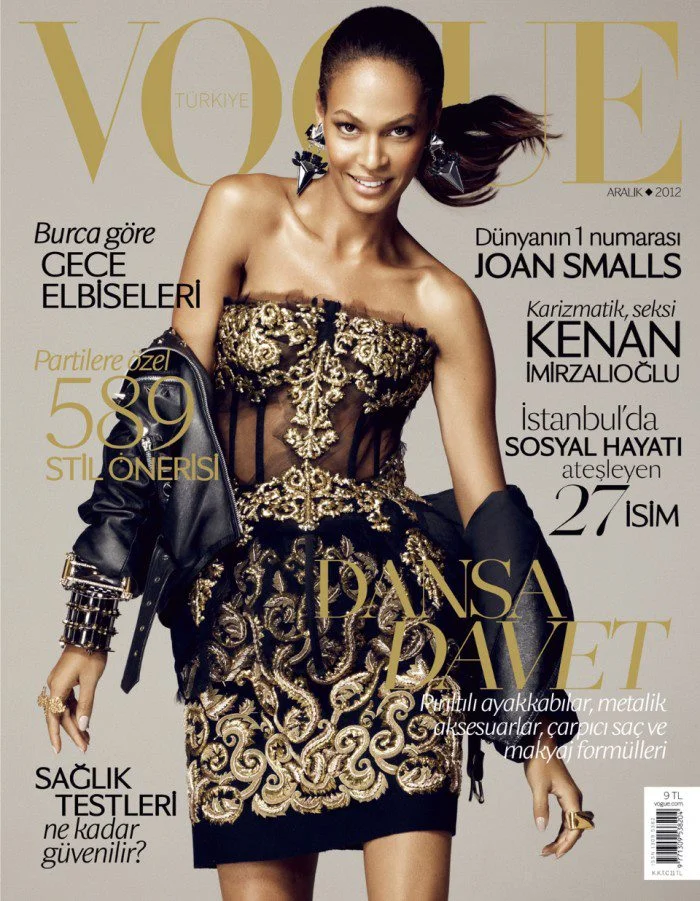 Joan Smalls Vogue Turkey December 2012
