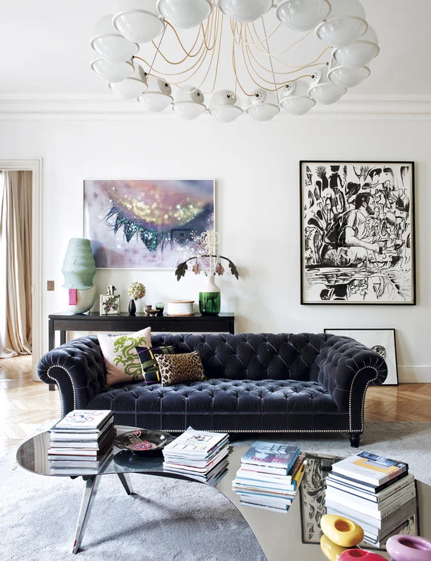 Paris Apartment by Sandra Benhamou