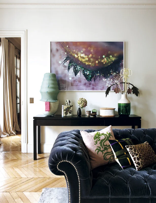 Paris Apartment by Sandra Benhamou