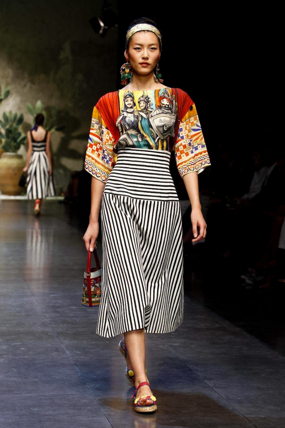 Dolce and Gabbana Spring 2013, Milan Fashion Week