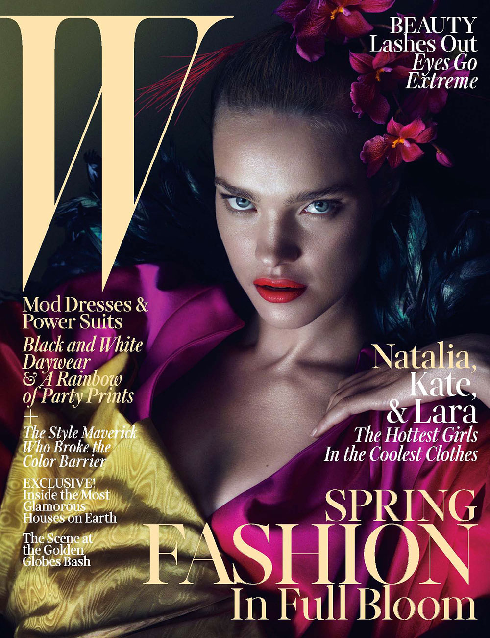 Natalia Vodianova for W Magazine, March 2013