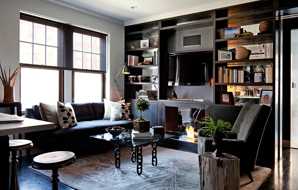 Modern Bachelor Pad by Frank Carfaro
