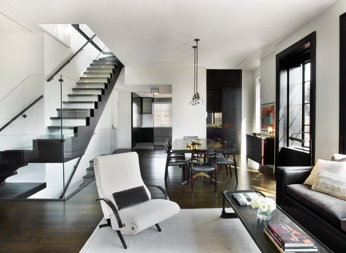 Manhattan Triplex by Sara Story #interiors