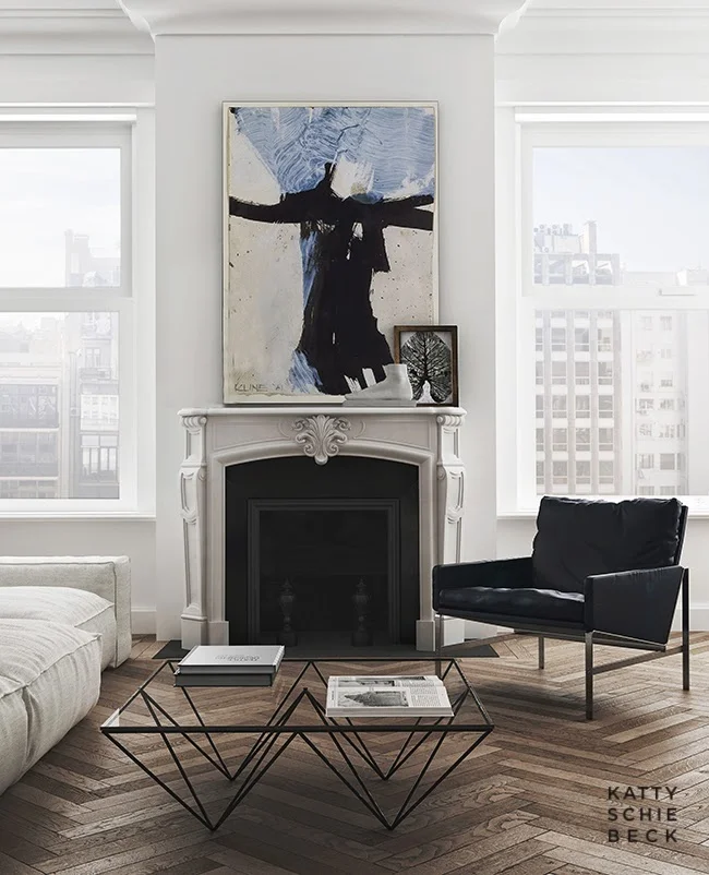 A Minimalist Apartment by Katty Schiebeck