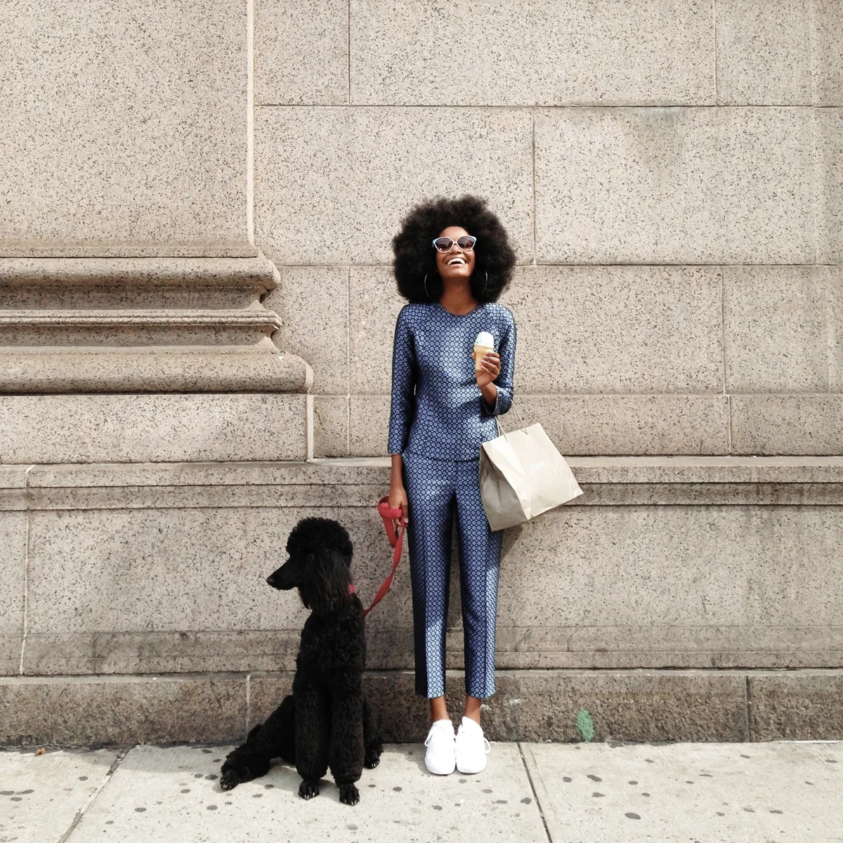 Arlenis Sosa in #OneStopShopNYC for Vogue