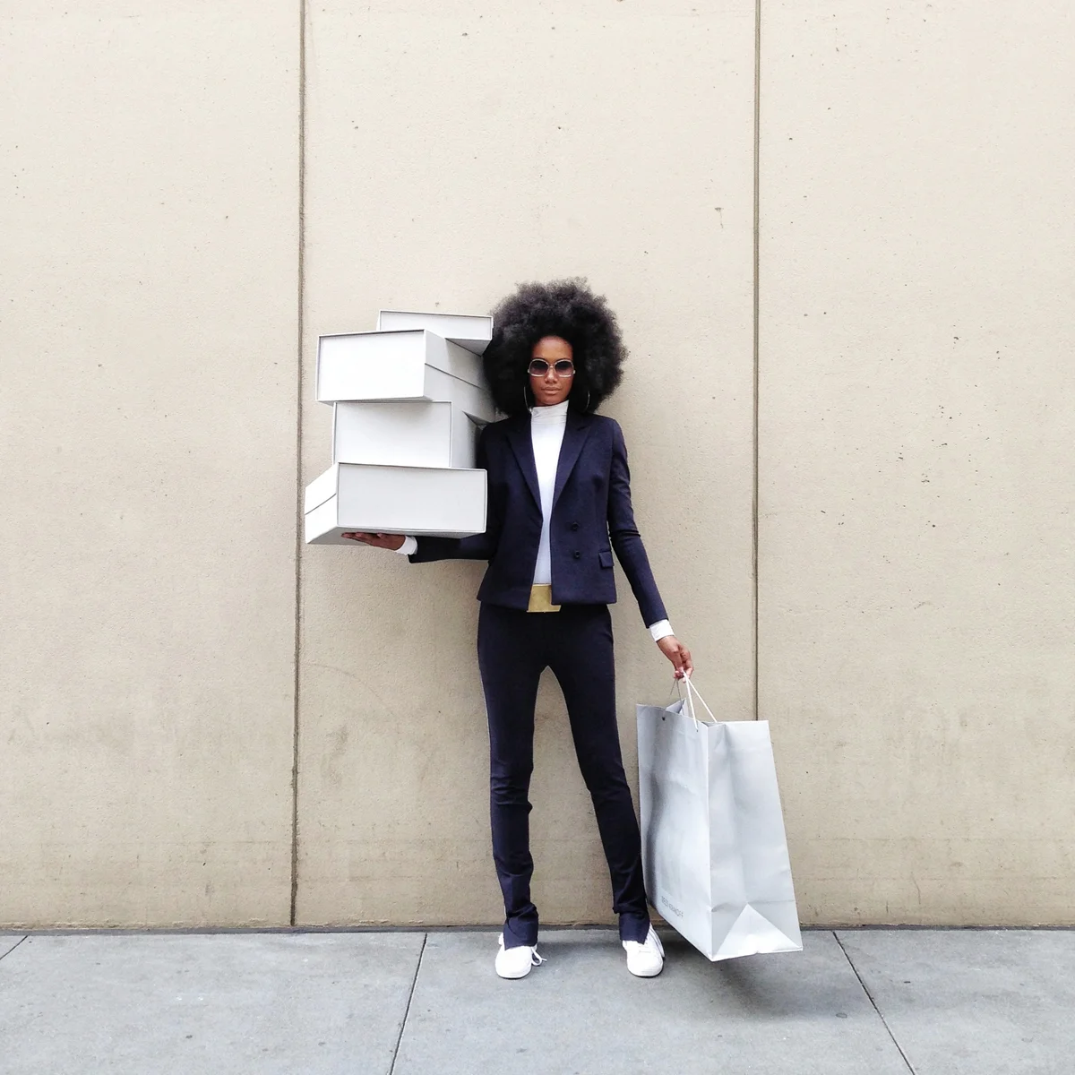 Arlenis Sosa in #OneStopShopNYC for Vogue