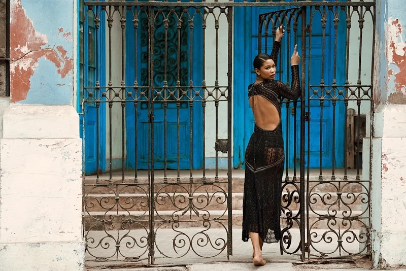 Chanel Iman for Harper's Bazaar Russia