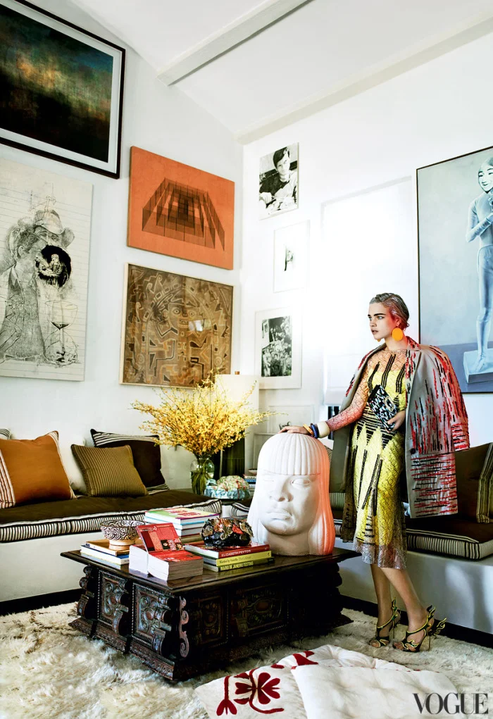 Interiors Mario Testino Royale