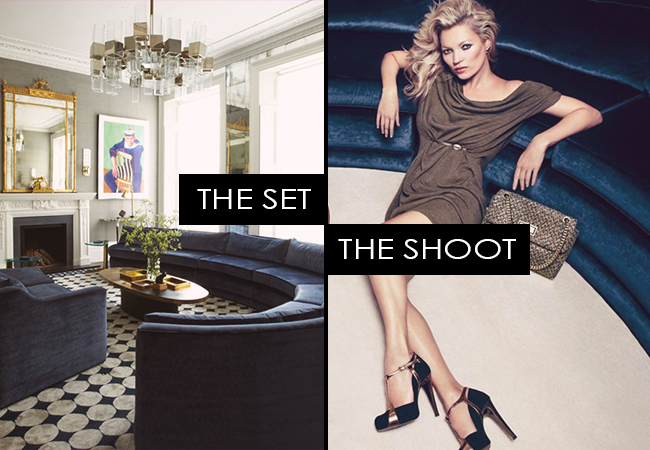 The Set, The Shoot: Kate Moss for Liu Jo — Sukio