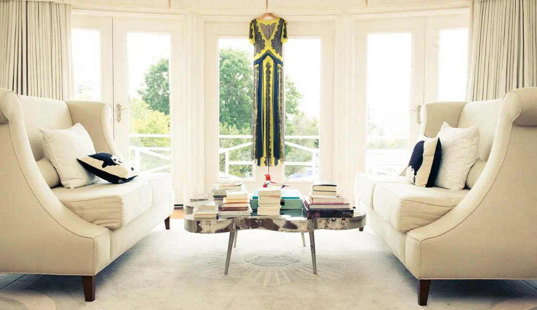 Max and Lubov Azria's LA Home #interiors