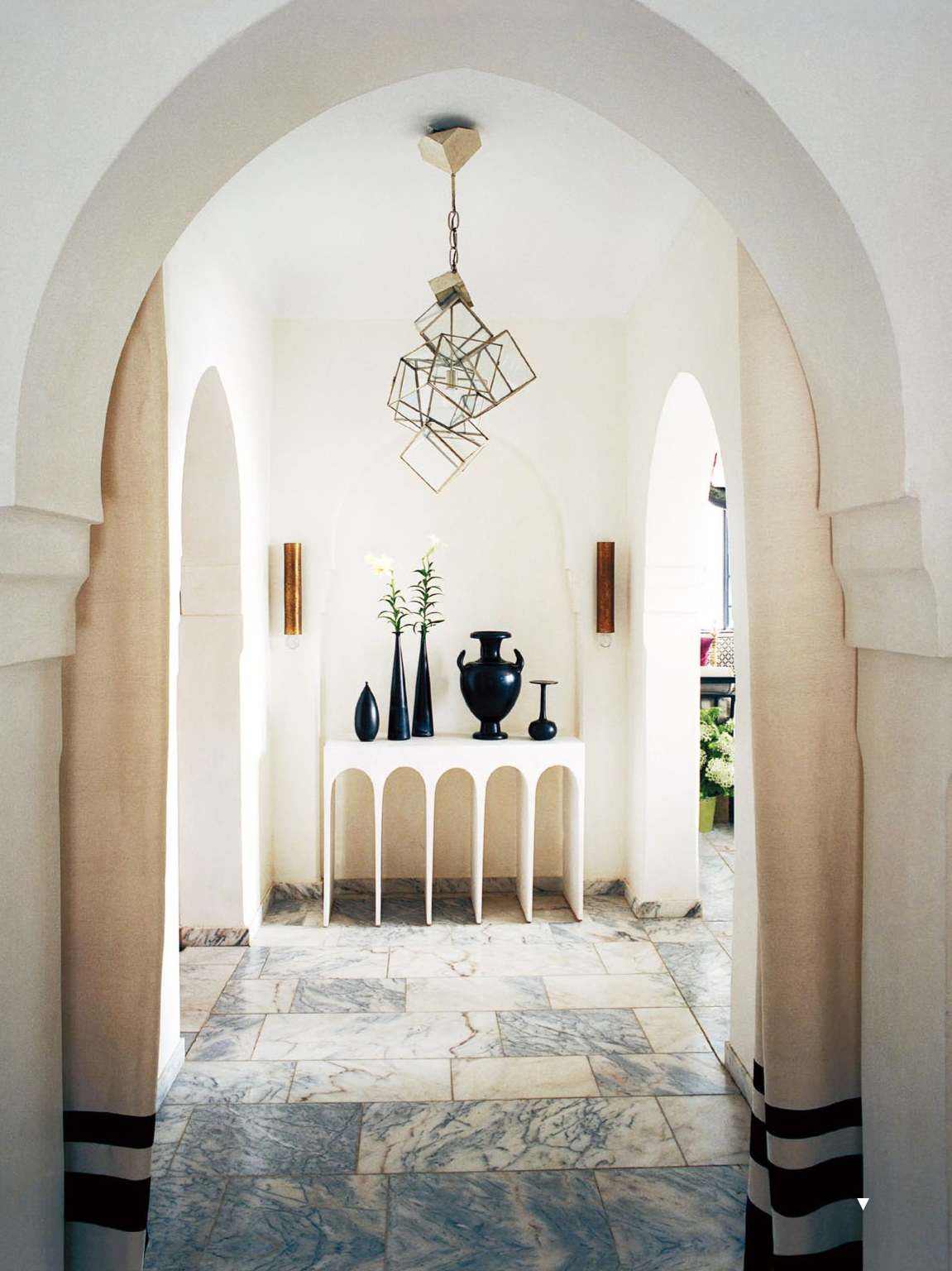 Moroccan Home of Bruno Frisoni and Hervé Van der Straeten, Vogue