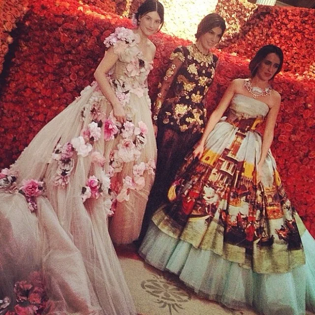 Met Gala Red Carpet via Instagram