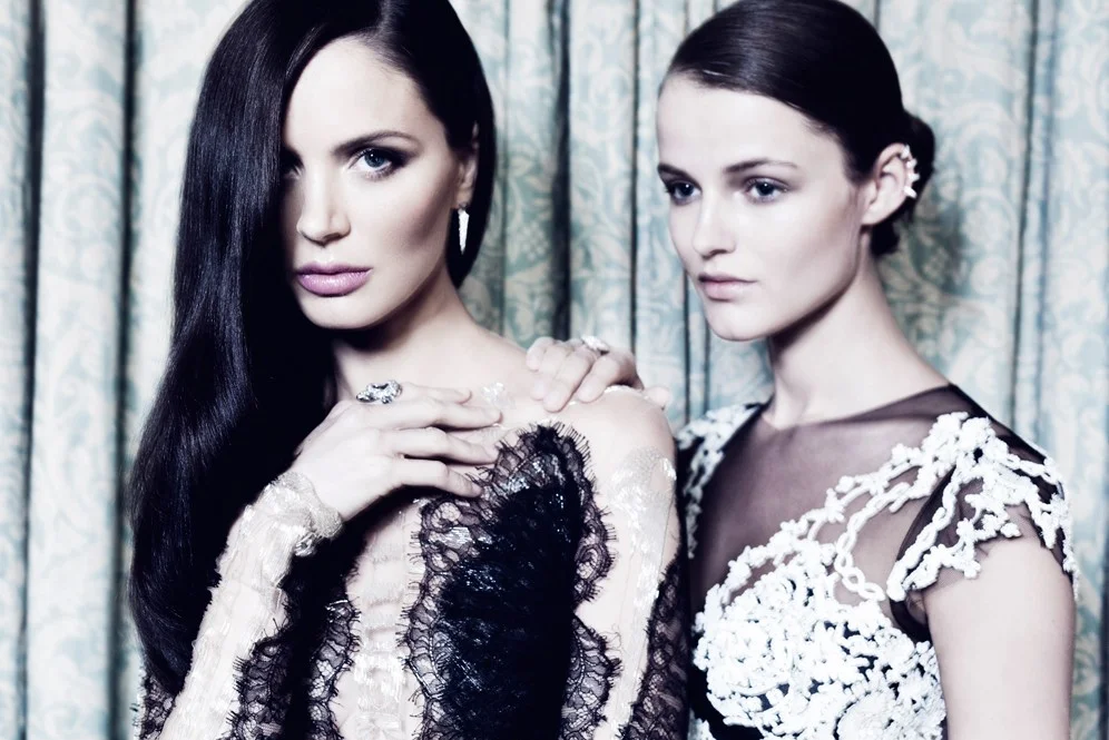 Georgina Chapman in Marchesa for Lifestyle Mirror
