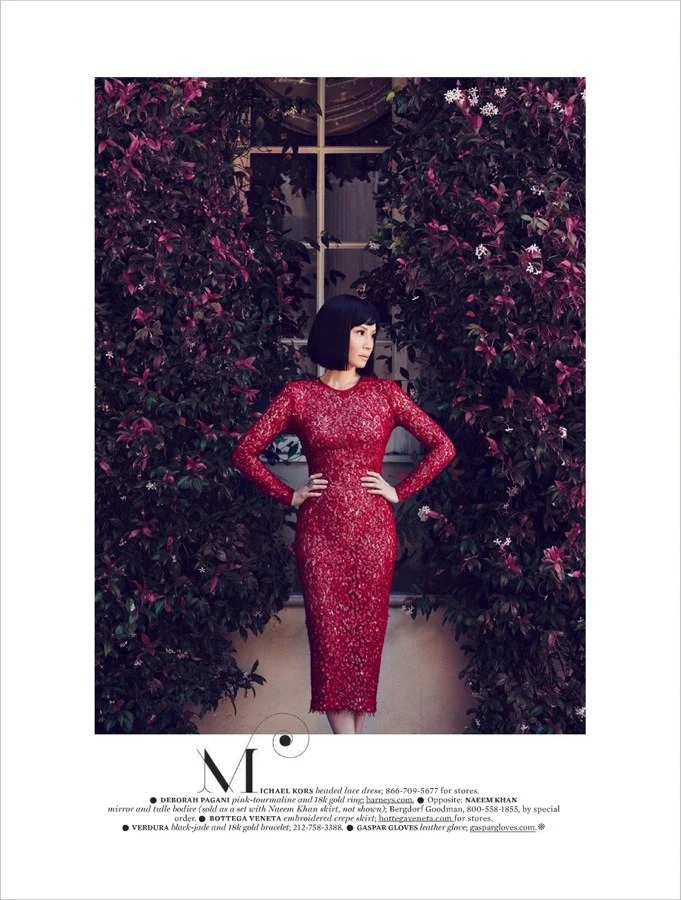 Lucy Liu More Magazine