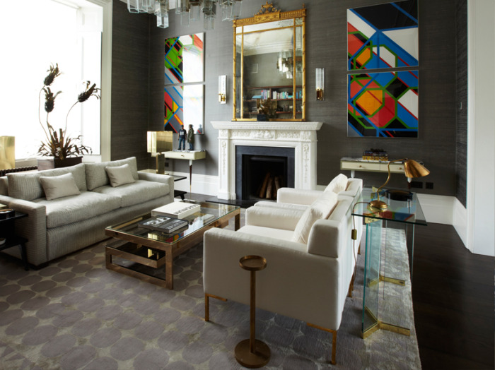 Masculine Glamour, London Townhouse